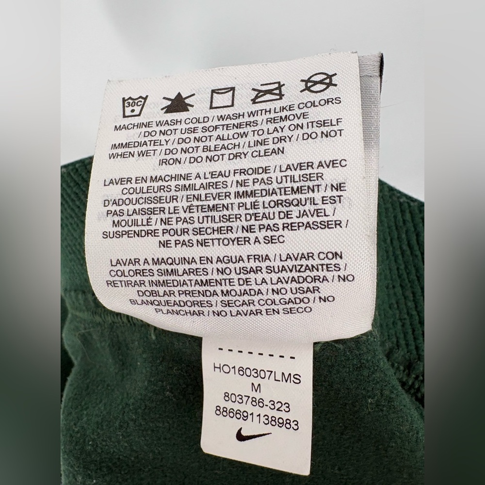 Nike Leggings NFL Team Apparel Dri-Fit Green Bay Packers Fleece Lined Womens Med - Picture 8 of 8